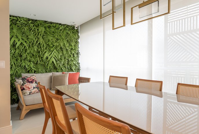 Mesa de Jantar na Varanda