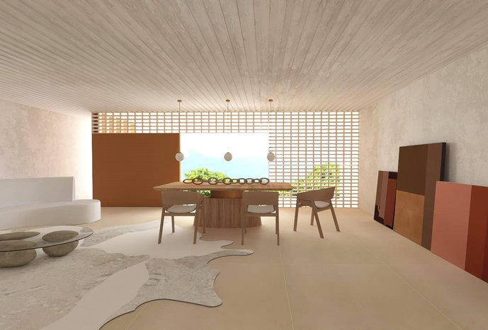 Sala de Jantar e Estar