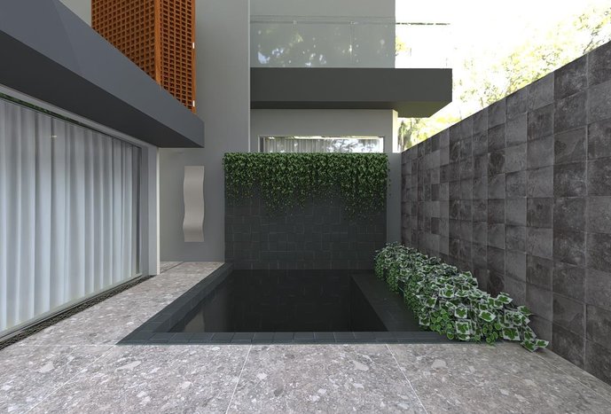 Piscina e Área Externa