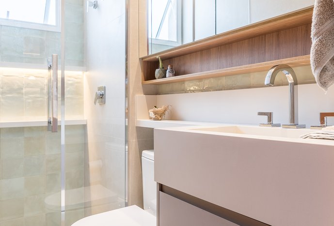 Banheiro Social Compacto