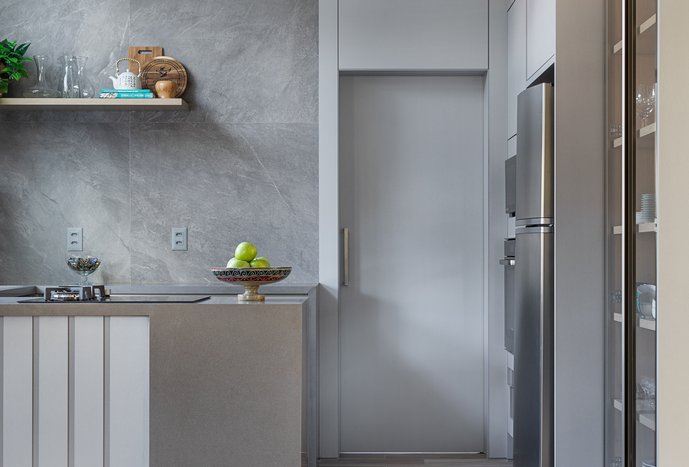 COZINHA MONOCROMÁTICA