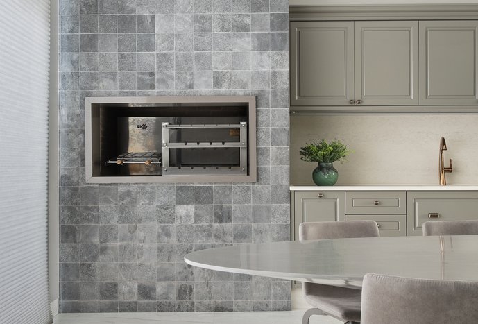 Espaço Gourmet M/S churrasqueira