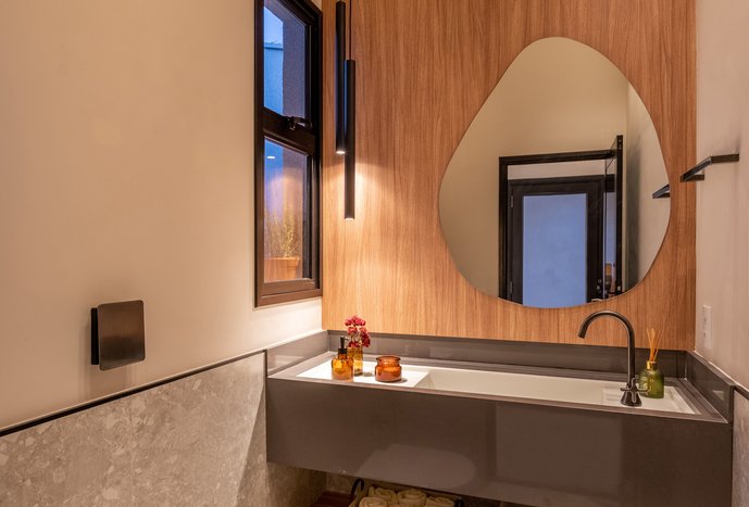 Lavabo residência M.C.