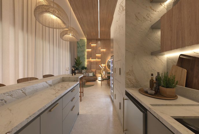 LIVING INTEGRADO - CASA F | C