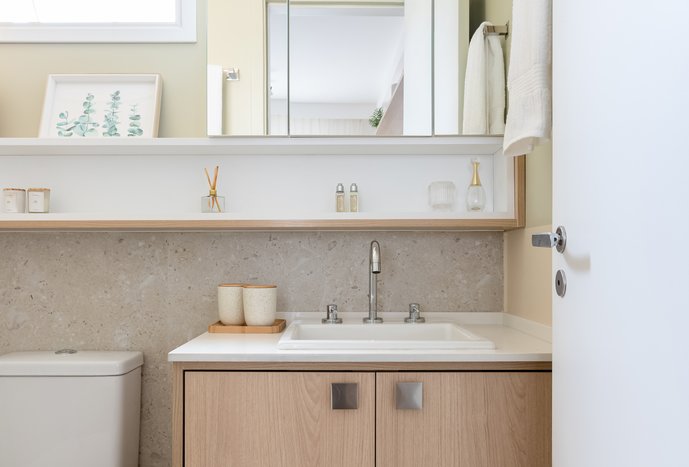 Apê Flechas | Banheiro da Suíte