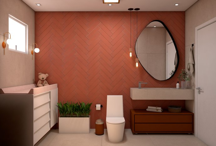 BANHEIRO FEMININO/ FRALDÁRIO