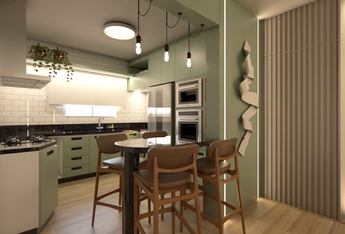 COZINHA - CASA R | M