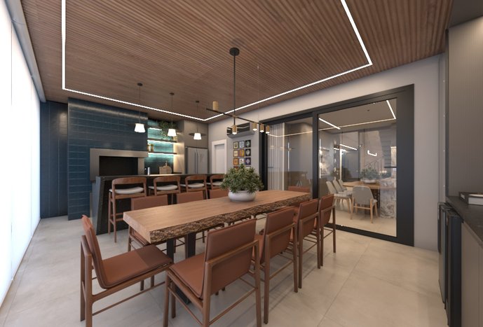 ÁREA DE FESTAS - CASA A | D