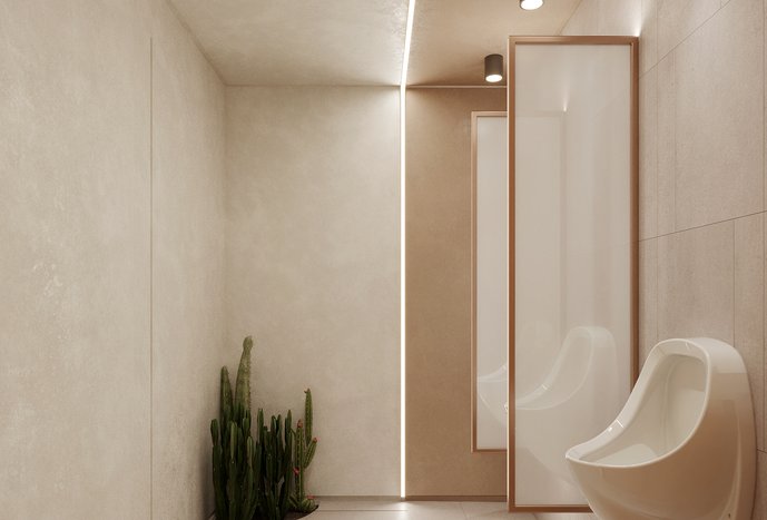 Banheiro Comercial - Ambiente Conceito 