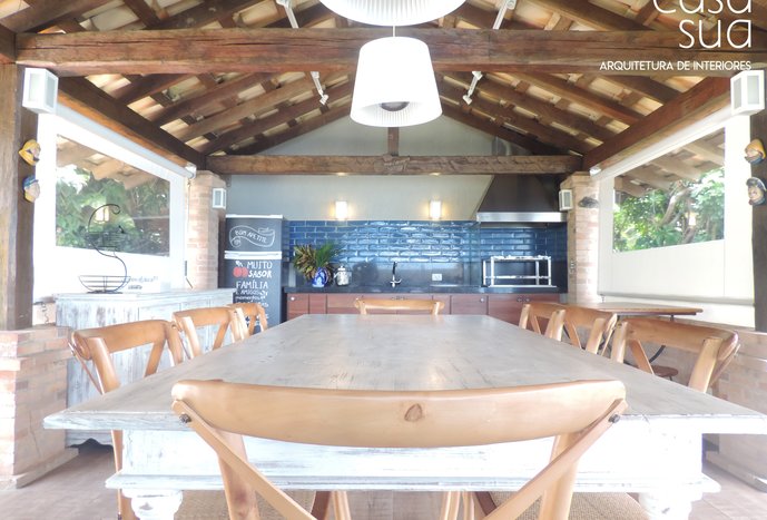 Espaço Gourmet - casa de praia