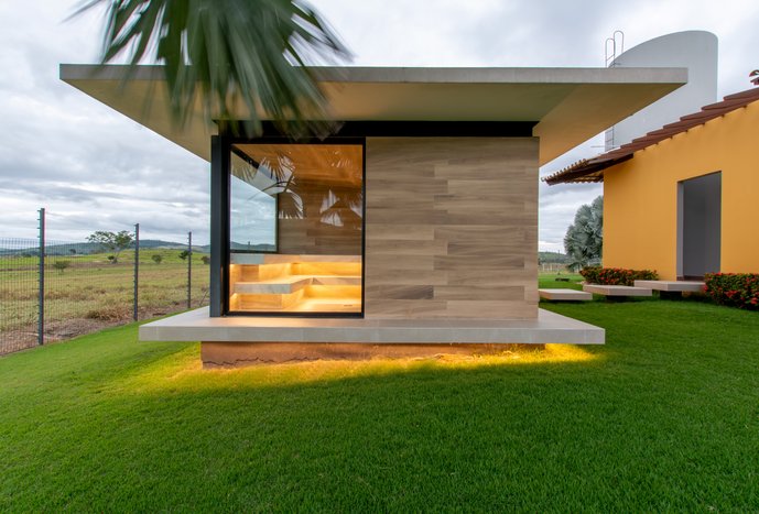 ACADEMIA RESIDENCIAL COM SAUNA