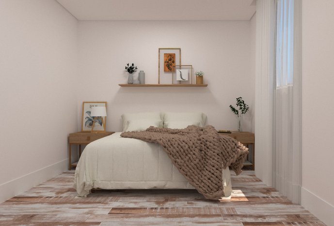 Quarto - Casa de praia