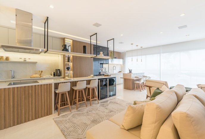 Área Social ampla e integrada